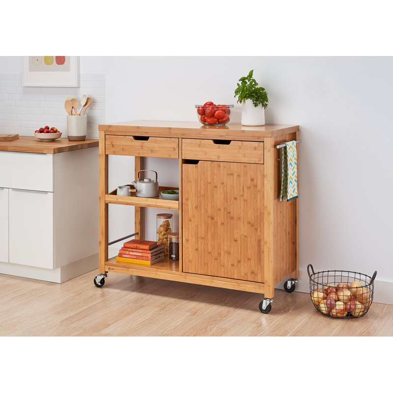 Solid Wood Kitchen Island