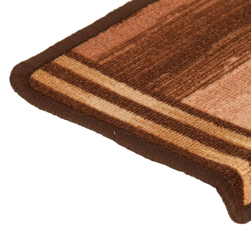 Gracemarie Non-Slip Stair Tread, Brown