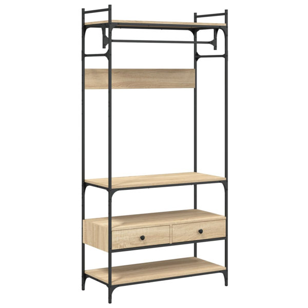 DEvidaxl 20-5 89cm Clothing Rack | Wayfair.co.uk