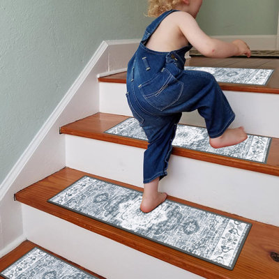 Non-Slip Indoor Stair Treads (Set of 15)