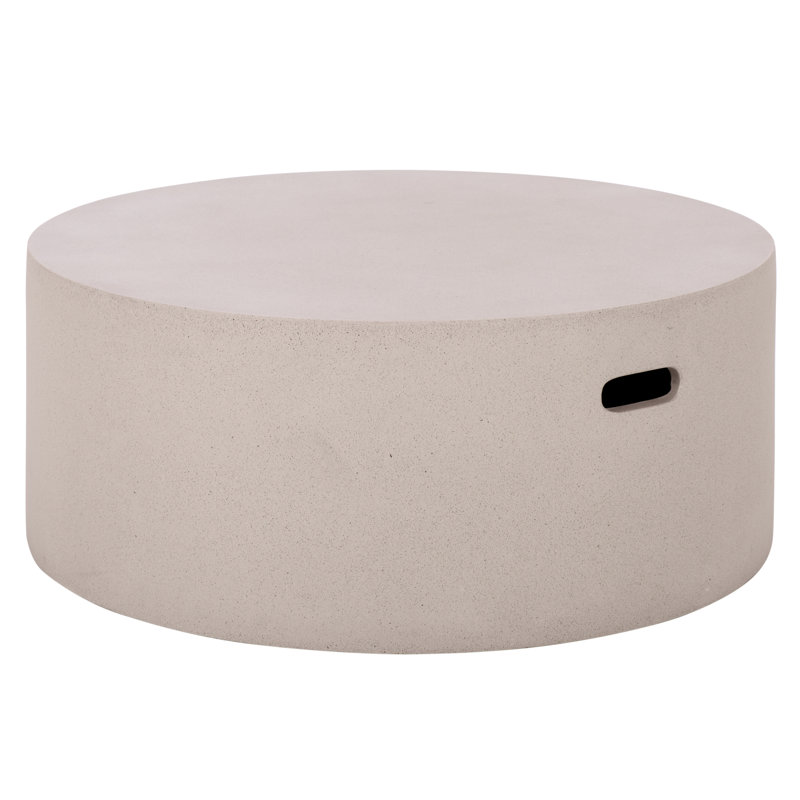 Azhaar Round Coffee Table, Beige