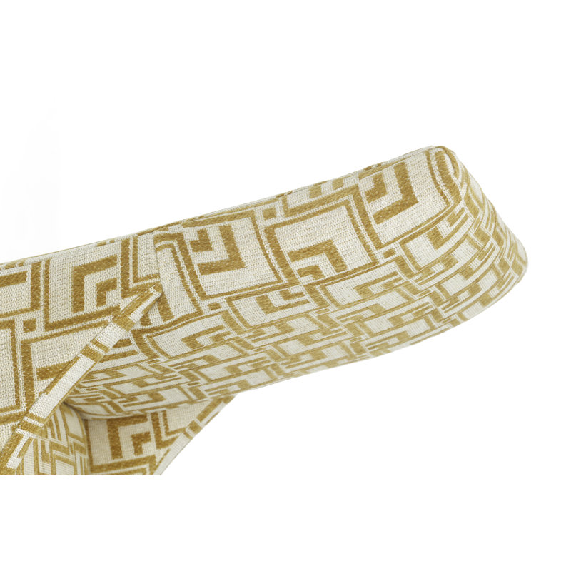 Steinke Marie Dining Collection, Washed Natural, Yellow/White