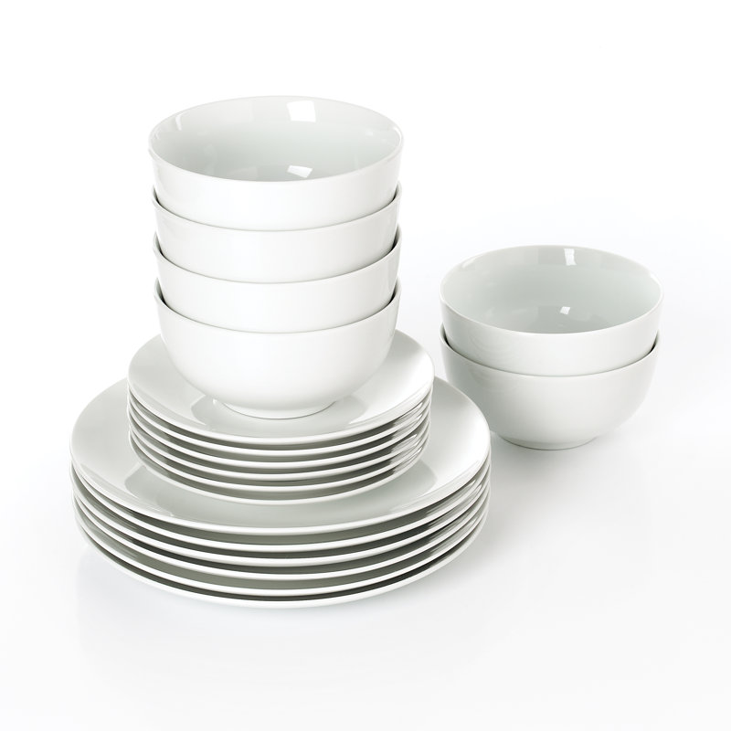 Porcelain China Dinnerware - Service for 6