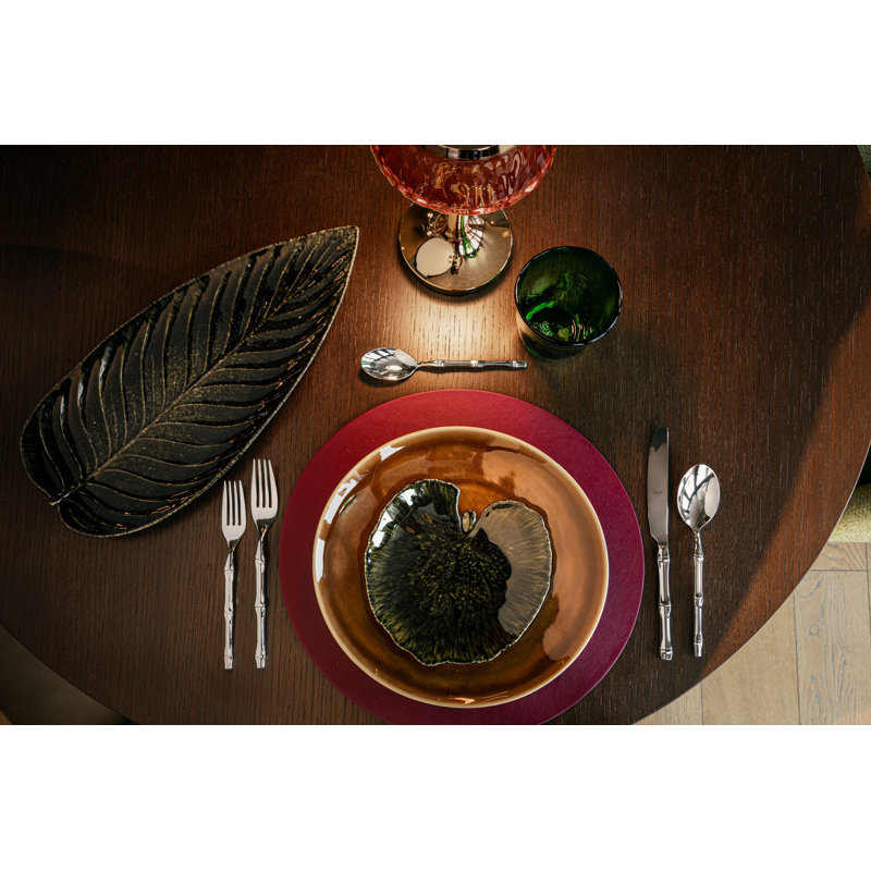 Bali Flatware Set - 20 Pieces, Silver