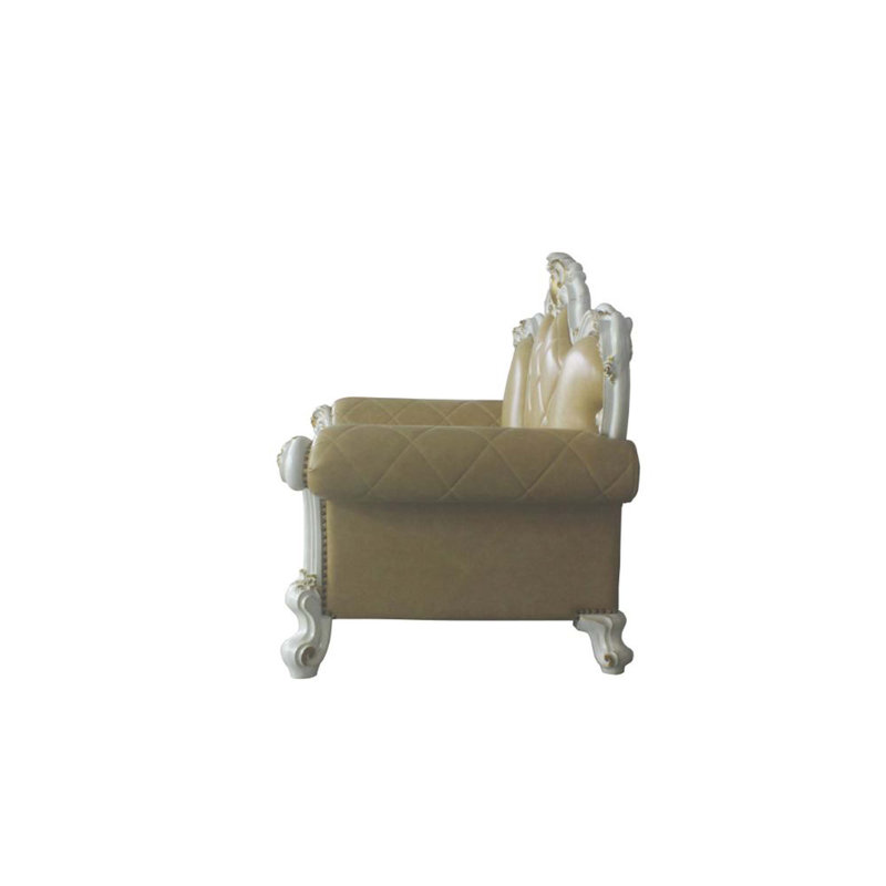Picardy 70'' Faux Leather Loveseat