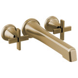 Levoir® Two-Handle Wall Mount Tub Filler - Less Handles