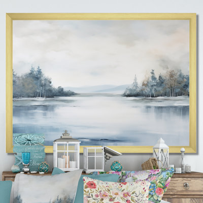 " Scandinavian Lake Tranquility I "