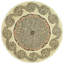 Moulouya Round Marble Dining Table