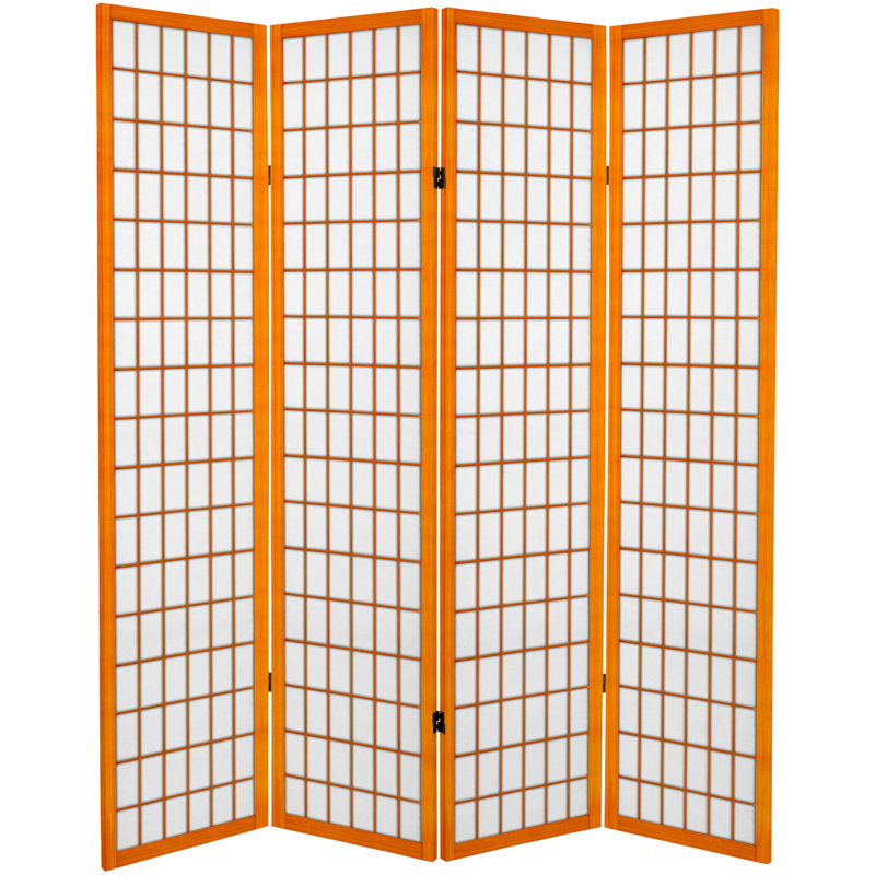 Paravent pliable, Miel, 4 panneaux
