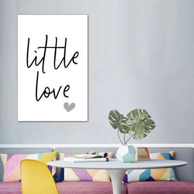 Petit amour - reproduction d'art textuel