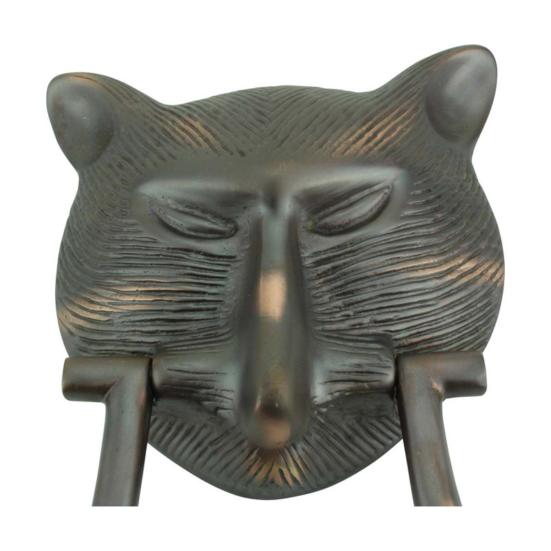 Heurtoir de porte en laiton coulé Pharaoh