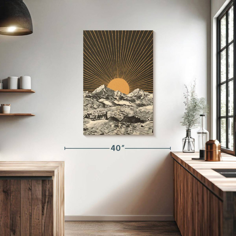 Oberle Mountainscape V, 39" H x 26" W