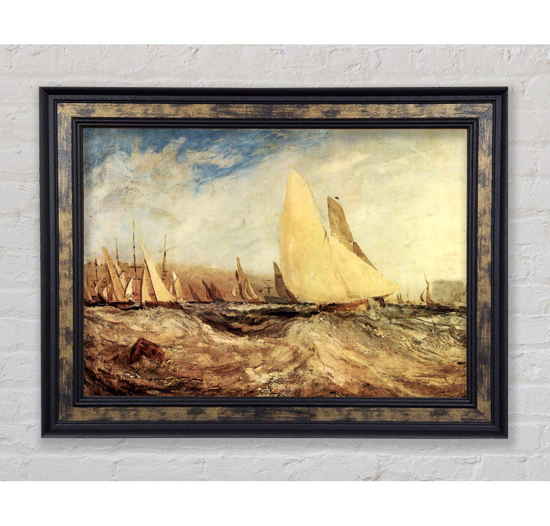 Joseph Mallord Turner Regatta - Druck