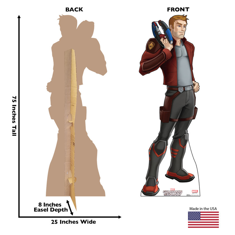 75'' Superheroes & Villains Cardboard Standup