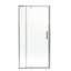 Porte de douche pivotante de qualité supérieure avec cadre en verre trempé transparent de 28 po à l 32 po x H 72 po-114862844