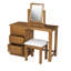 Hendon Dressing Table with Mirror