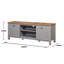 Lirette Unfinished TV Stand for TVs up to 65"