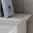 Beige Solid Wood Electric Fireplace