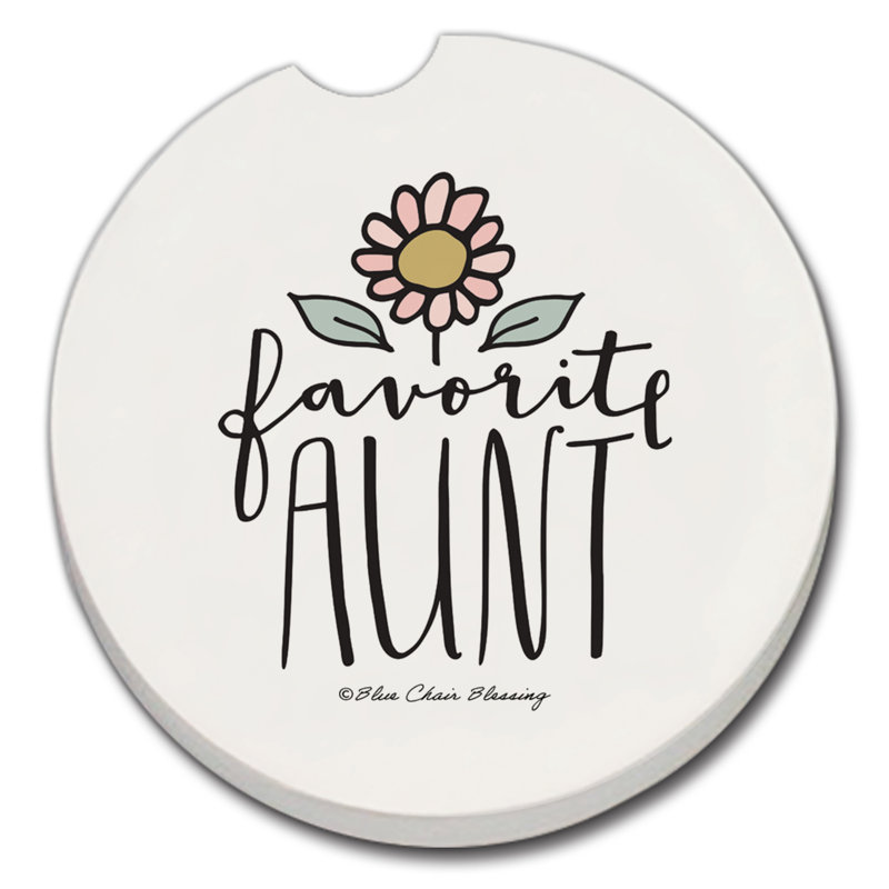 Porte-gobelet pour voiture Thistystone Favorite Aunt