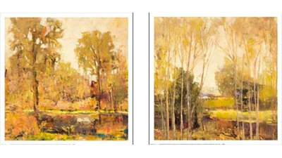 Autumn Scene by Patrick Landscapes Art Set