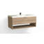 Modo 48" W Wall Mounted Single Bathroom Vanity-528966653-528966629-499787460