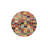 Checkered Geometric Patterned Woven Base Rug-1181864419