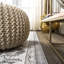 Tapis gris / crème Yeghivart French Cottage-885835412
