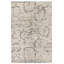 Hand-Knotted High-Quality Silver and Beige Area Rug