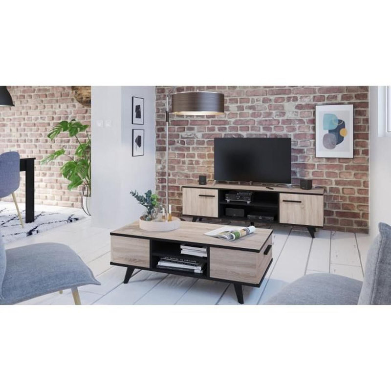 Mccloud Coffee Table with Storage