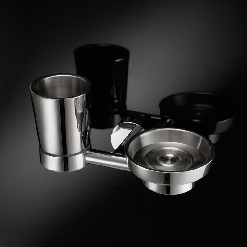 Napie Bathroom Accessory Set, Stainless Steel