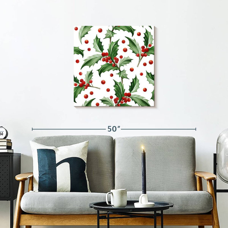 Harnek Holly Pattern, 24" H x 24" W