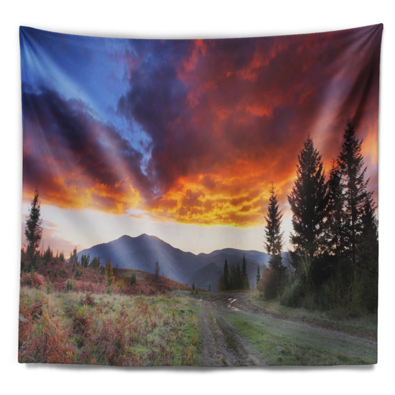 Landscape Polyester, 50" H x 60" W
