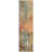Machine Washable Indoor/Outdoor Xhevrie Coral Rug-1599227540