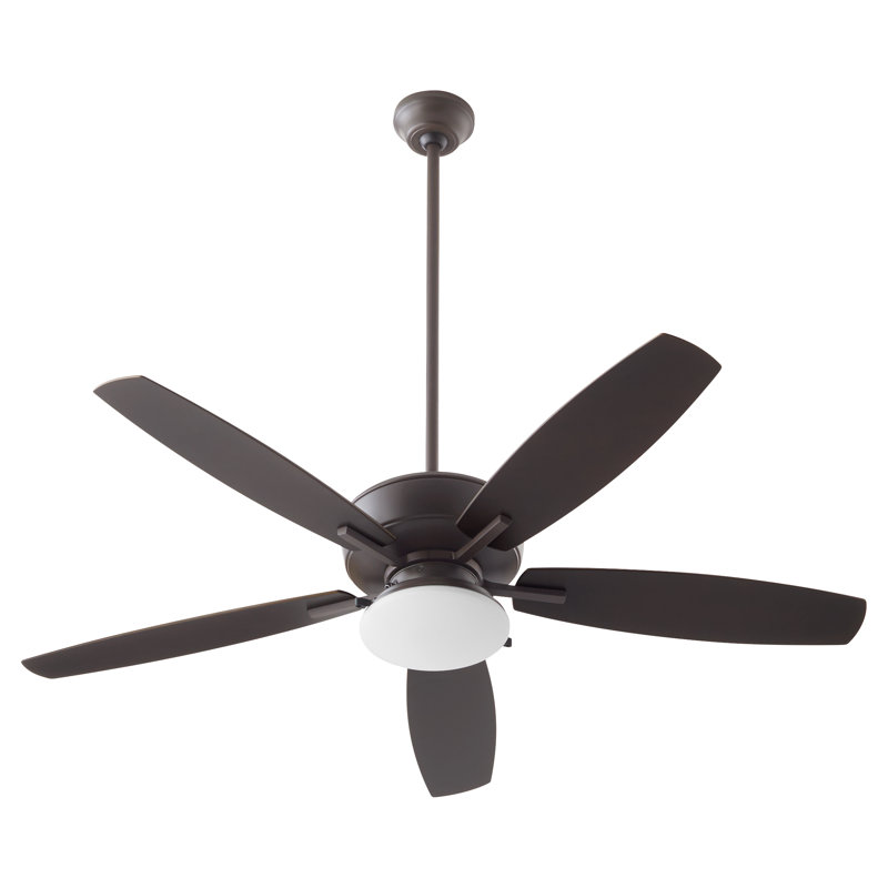 Braylie 52'' Ceiling Fan with LED Lights, Brown