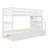 Anjuli Kids Twin Over Twin Bunk Bed with Trundle-463880176