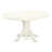 5 Piece Dining Room Furniture Set Includes an Oval Kitchen Table with Butterfly Leaf and 4 Dining Chairs, Linen White-1049097498-1013408783