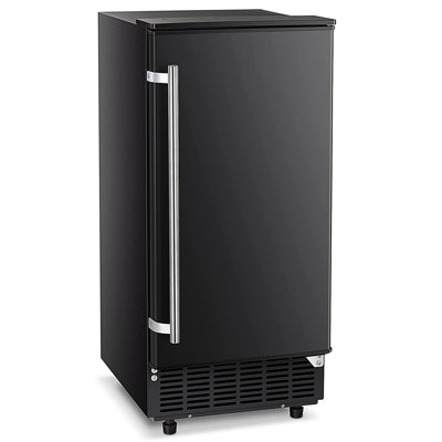 Antarctic Star  80 Lb. Daily Production Clear Cube Ice Under-Counter/Freestanding Ice Maker for Commercial Use & Home Use