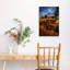 «Amsterdam Night Vélo Peaceful Romantic Serene Architecture City», reproduction d'art murale-2114783167