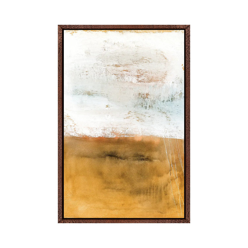 Meets by Radek Smach - Painting on Canvas, Classic Wood Framed, 66.04 cm H x 45.72 cm W