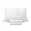  Ensemble de draps 100% coton percale frais et frais (4 pièces)-1379065358-1379065585