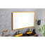 Miroir de salle de bain à DEL avec rétroéclairage, antibuée, mémoire et fonctions réglables pour une expérience claire et pratique-1394746299-1394746277