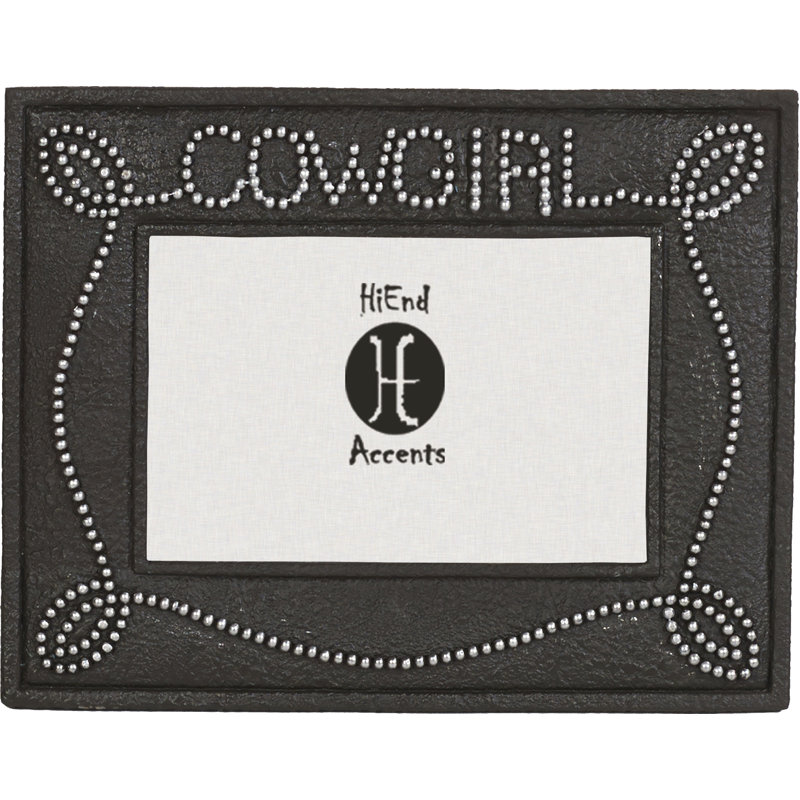 Black Beaded Picture Frame