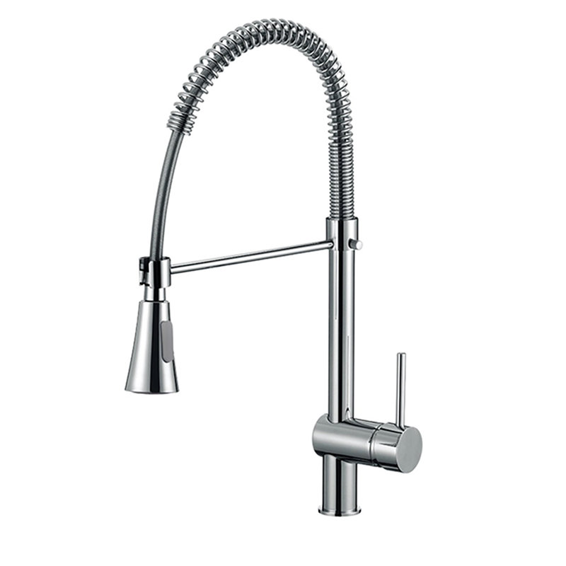 Robinet de cuisine avec bec rétractable