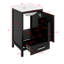 Ensemble de meuble-lavabo avec lavabo 20 po, armoire de rangement moderne avec grand tiroir et patins réglables-306606988