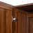 Vintage 60-Inch Wood Accent Cabinet with 4 Doors, Antique White and Brown, Multi-Functional Storage for Home Decor-117949662
