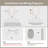 40" x 24" Gold Framed LED Oval Bathroom Mirror, 3 Color Lighting, Anti-Fog, Explosion-Proof, Wall Mounted Backlit Vanity Mirror-898211400-898211402