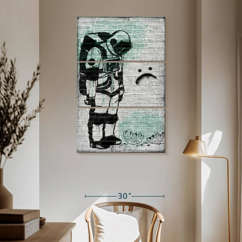 Oberle Moon Tragedy, 65" H x 42" W
