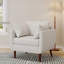 CLUB CHAIR, chaise en tissu