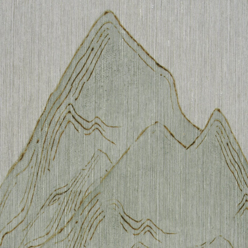 Atmospheric Landscape Panel Set, Green
