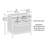 Lateral File, White Finish